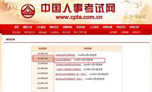2019年執(zhí)業(yè)藥師考試成績查詢?nèi)肟谟?2月27日開通