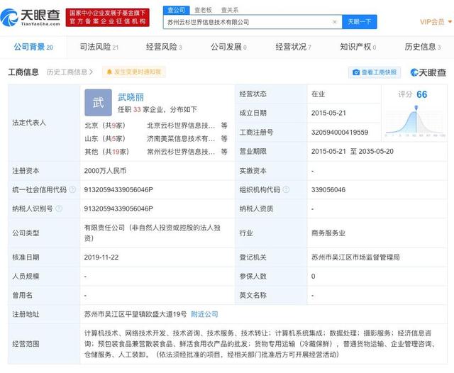 美菜網(wǎng)關(guān)聯(lián)公司成“老賴” 曾布局網(wǎng)絡(luò)技術(shù)轉(zhuǎn)讓，折射生鮮電商的沉浮